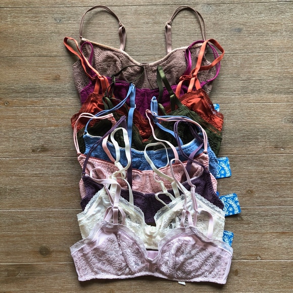Free People Other - FREE PEOPLE BUNDLE || 3 Bras Size 32C